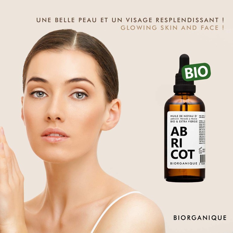 Apricot Kernel Oil - 50ml - 100% Organic & Pure