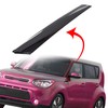 ECOTRIC Left Driver Side Exterior Molding Windshield Pillar Trim Compatible