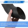 X AUTOHAUX 3.50" ID Inlet Turn Down Exhaust Tip T304