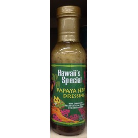 Hawaii's Special Papaya Seed Dressing 12 oz. (Pack of 2)