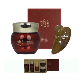 Sooryehan Hyobidam Fermented Anti-Aging Pack (Sleeping Pack) 100ml + 5 Types of Fermented King Sample / 수려한 효비담 발효 안티에이징팩(수면팩) 100ml+발효5종 왕샘플
