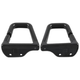 MOTOALL 16817202 Black Seat Belt Shoulder Guides 16817203 for 1993-2002 Camaro Firebird Convertible Ebony