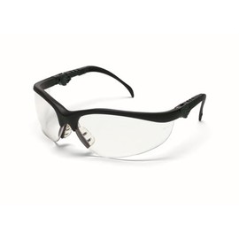 MCR Safety Klondike Plus Black Colourless Lens Work Safety Goggles / 1 Piece