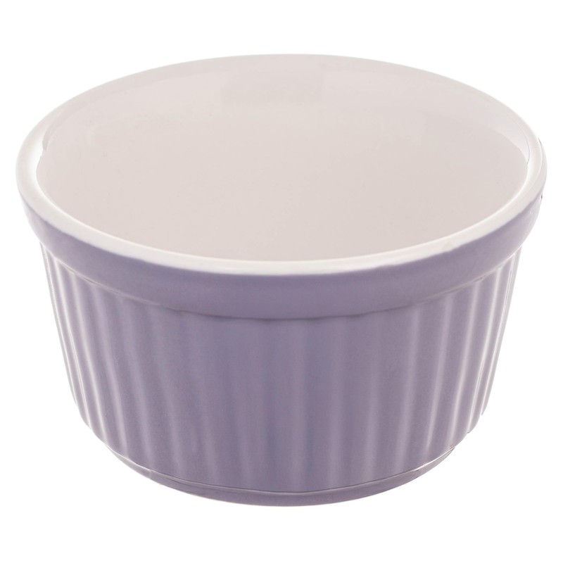 KADAX Soufflé Förmchen, 1 Stück, Ø 9cm Crème Brûlée Schälchen,