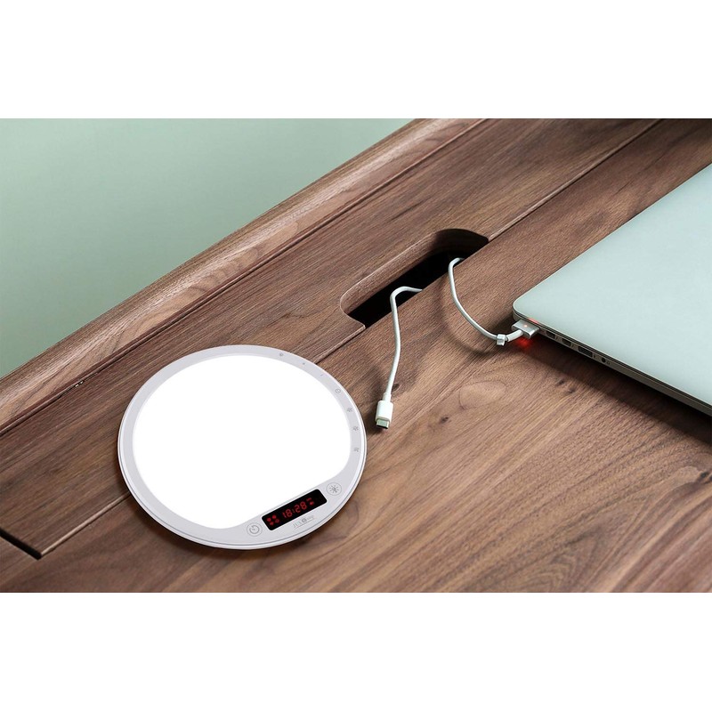 Light Therapy Lamp Sunrise Alarm Clock Wake up lamp 10000