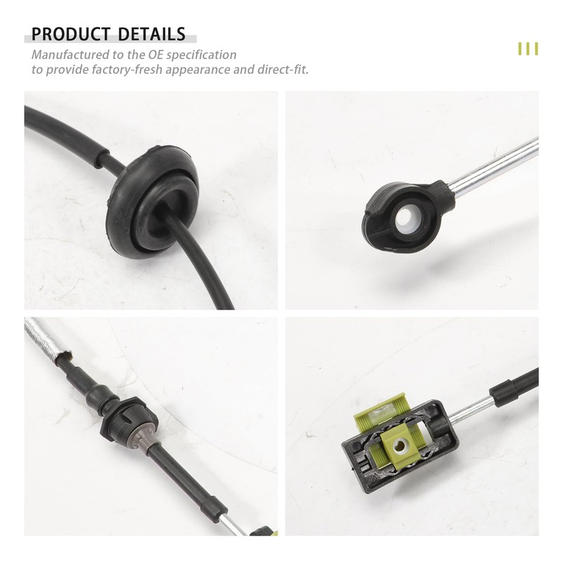 YC2Z-7E395-AC Automatic Transmission Gear Shift Cable for (1997-2004) Econoline E150/E250/E350