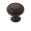 Amerock BP53011FB Allison Knob, 1-1/4-Inch, Flat Black