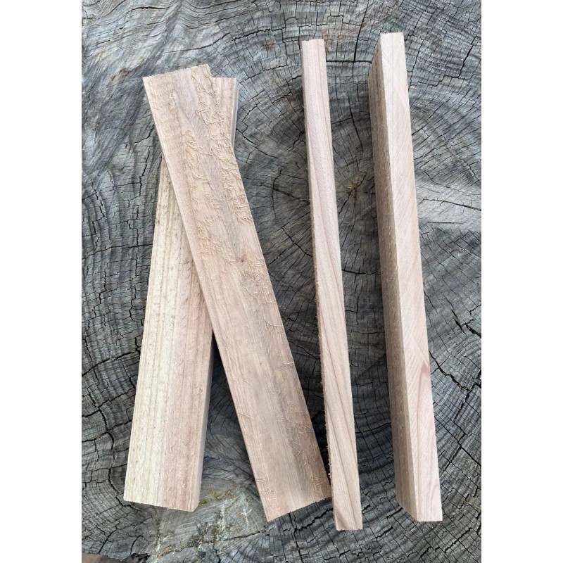 Unbranded Bow Drill Fire Board Cedar Wood Bushcraft Primitive Fire