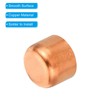 PATIKIL 7/8 Inch ID Copper Pipe End Cap, 3 Pack
