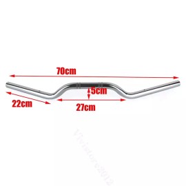 KEEPDSGN For SUZUKI BOULEVARD C50 M50 M109R Bobber 25mm 1" Drag Handlebar Tracker Chrome