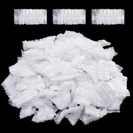 100pcs Shower Ear Protection,Ear Covers for Shower,Clear Ear Protectors Waterproof Ear Covers,Plastic Earmuffs,Waterproof Plastic Ear Covers for Hair Dye,Bathing & Shower Protection