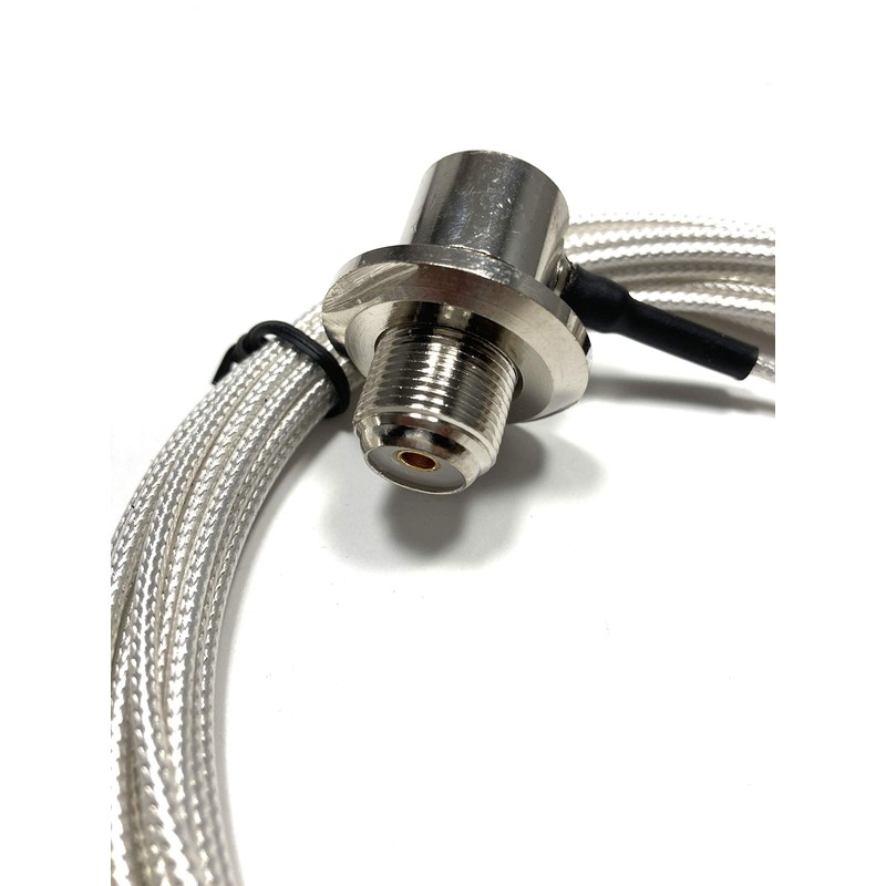 Red Lightning RL109 Coaxial Cable, Low Loss, Teflon Shield, 16.4