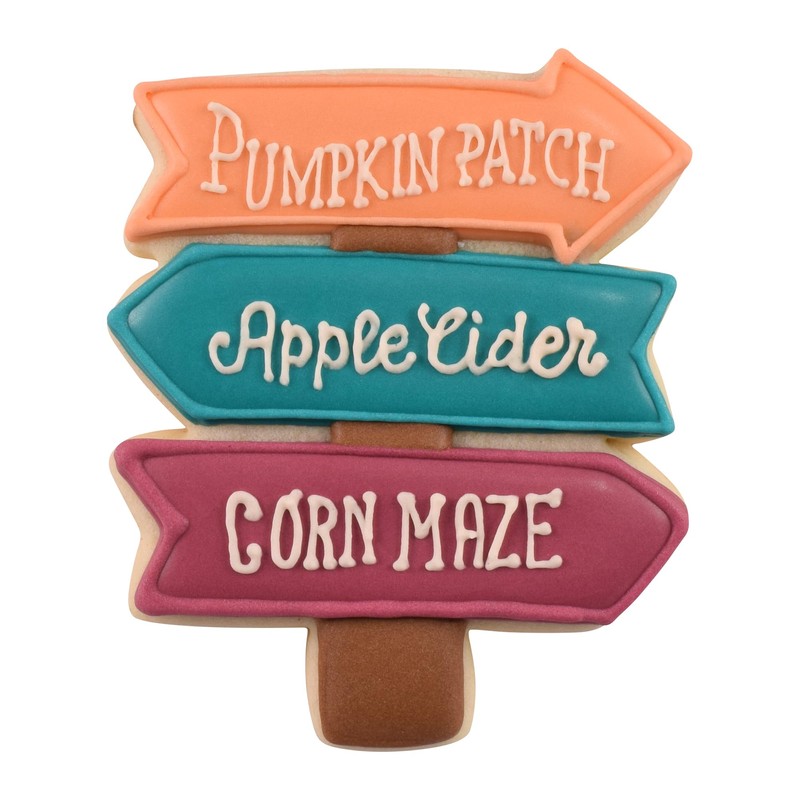 R&M Which Way Sign, Directional Sign, Camping Sign Cookie Cutter,