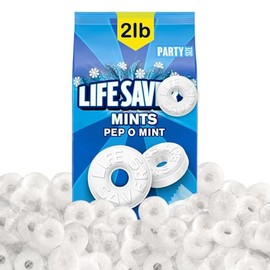 Classic Pep O Mint Candy – 2LB Bulk Bag, Individually Wrapped for Freshness – Refreshing Peppermint Candies for Parties, Office Treats, Candy Buffets, and Holiday Gifting