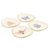 Something Different Wholesale Set of 4 Floral Bug Trinket Dishes