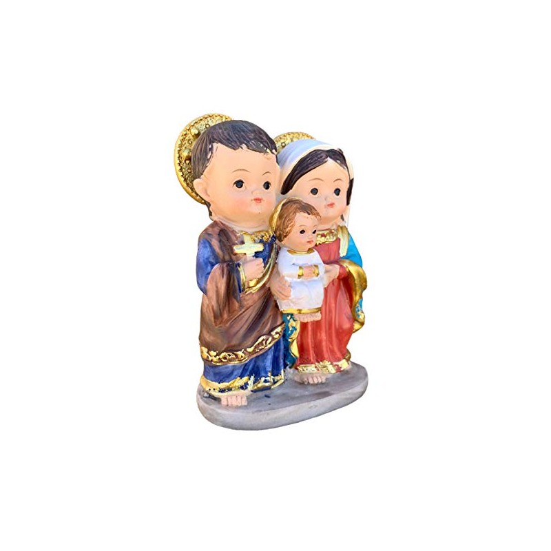 Luciana Collection >Statua 4" of Sagrada Familia Baby Face/Holy Family