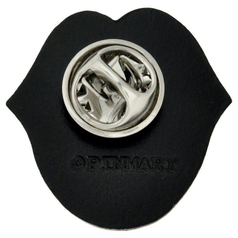 PinMart Huh Pink Lips Cute Trendy Enamel Lapel Pin