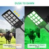 Hog Light for Night Hunting,22000LM Powered Feeder Light(Green) Solar Lights