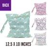 4Pcs Cloth Diapers Wet Dry Bag, Wet Bag, Diaper Bag