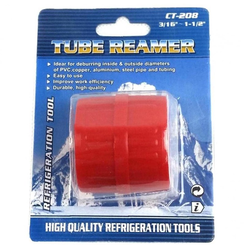 Pipe Deburring Tool,Plumbing Tools Universal Pipe Reamer Plastic Inner-Outer Reamer