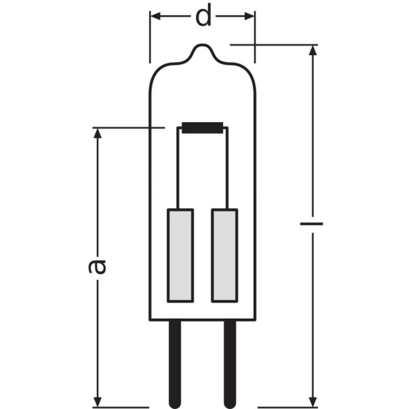 Osram M9-4H-OS - 12v 5w G4 4000 Hours Life Starlite