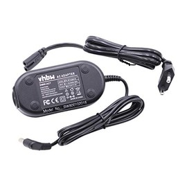 vhbw Camera Power Supply Cord Compatible with Panasonic Lumix DMC-FZ7-S, DMCFZ8, DMC-FZ8, DMCFZ8K Camera, Digital Camera, DSLR - Power Supply, 2 m