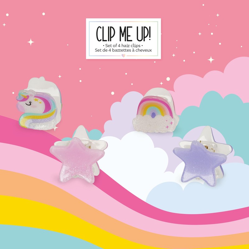 Legami - Set di 4 Mini Mollette per Capelli Clip