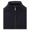 Casamoda Men's Cardigan, Plain with Embroidered Logo, 004450 (Strickjacke) -