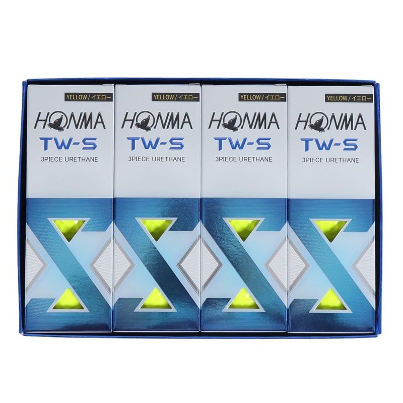 Honma Golf Balls, TW-X TW-S, 2024 Model, 1 Dozen 12