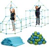 FUNbelievable! 132 Piece Fort Building Kit - Indoor Play Engineering