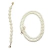 HAOBIN Pack of 2 Beads Bag Chain Bag Strap Pearl