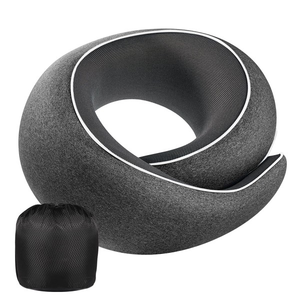 4litamz Neck Pillow Airplane,100% Pure Memory FoamTravel Neck Pillow Travel