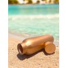 Copper Bottle (34oz/1000ml) Unique Large,100% Pure Copper, Handmade Bottle for