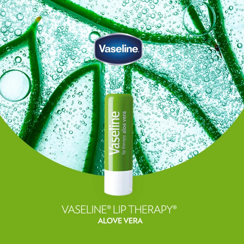 Balsamo Labios Vaselina Lip Therapy Aloe Vera Vaseline
