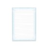 Writing Paper Design Ornament Pattern Ornament Blue Pastel Letter Pad