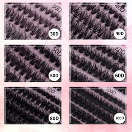 Extensiones De Pestañas 3040d5060d80100d 8-16mm W Shape                                                                                               
