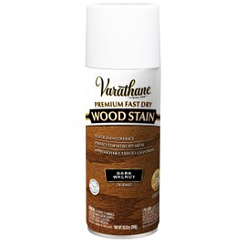 Varathane 385549 Premium Fast Dry Wood Stain Spray, 10.25 oz, Dark Walnut, (Pack of 1)