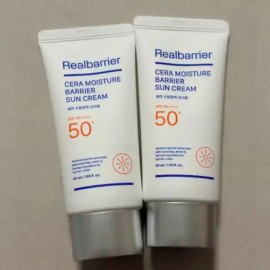 Real Barrier 1+1 리얼베리어 세라 수분 장벽 선크림 50ml 1+1 기획 1+1 Real Barrier Serum Water Barrier Sunscreen 50ml 1+1 Set