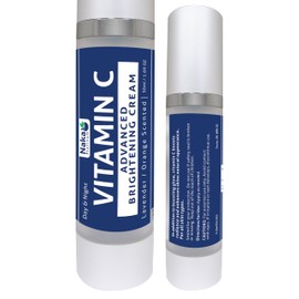 Naka Platinum Vitamin C Advanced Brightening Day and Night Cream, Nourishes, Boosts Glow, Radiance and Enhances Skin Natural Appearance, For All Skin Types, Lavender/Orange Scented, Made in Canada (50ml (Pack of 1))