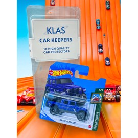 Hot Wheels '20 Jeep Gladiator (Blue) 5/5 HW Getaways 2021 - 117/250 (Short Card) GRY54 *** COMES IN A KLAS CAR KEEPER PROTECTIVE COLLECTORS CASE ***