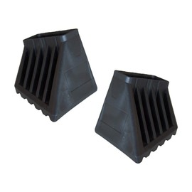 1 Pair of Foot Caps XL 50 x 20 mm I Black Monto Krause 202024