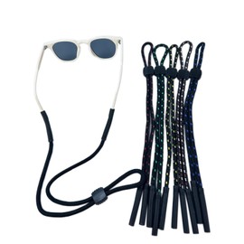 DECKER Sport Safety Glasses Retainer Eyeglasses Lanyard 6PCS Sunglasses Strap Adjustable Sports Glasses Holder for Men and Women (Mixed Color)