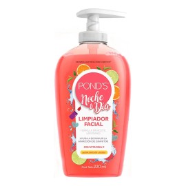 Pond's Limpiador Facial con Vitamina C Limpieza Profunda e Iluminación para Piel Mixta 220ml