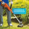 BLACK+DECKER 20V MAX Cordless String Trimmer, 12 Inch Steel Blade,