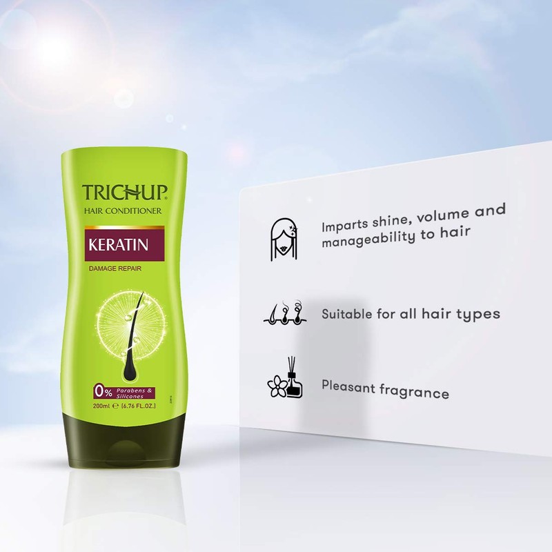 Trichup Keratin Hair Conditioner 200 ml (Pack of 2)