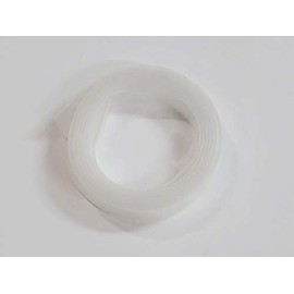 Heat Shrink Tubing 9mm Inner Diameter φ9mm No Print Clean ☆ Shrink Ratio 2:1 (9mm→4.5mm) Shrink Tube Insulation Tube Waterproof High Flame Retardant Shrink Tubing (2M, Clear (Transparent))