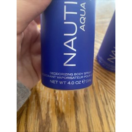 Nautica 2 Nautica VOYAGE SPORT for Men 4  oz All Over Body Spray #RARE