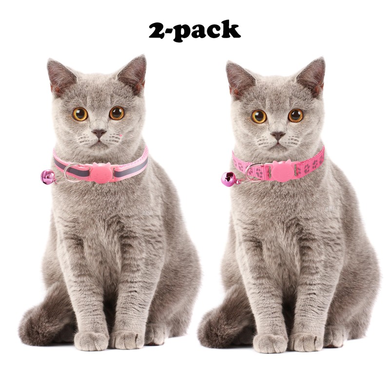 Yellow Cat Collar Breakaway, [2 Pack] Break Away Kitten Collar
