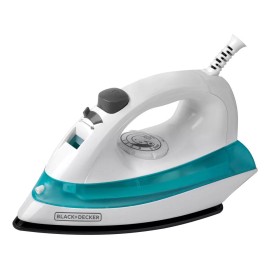Black+Decker Plancha De Vapor Y Rocio Black And Decker Irbd100 Color Blanco/Azul