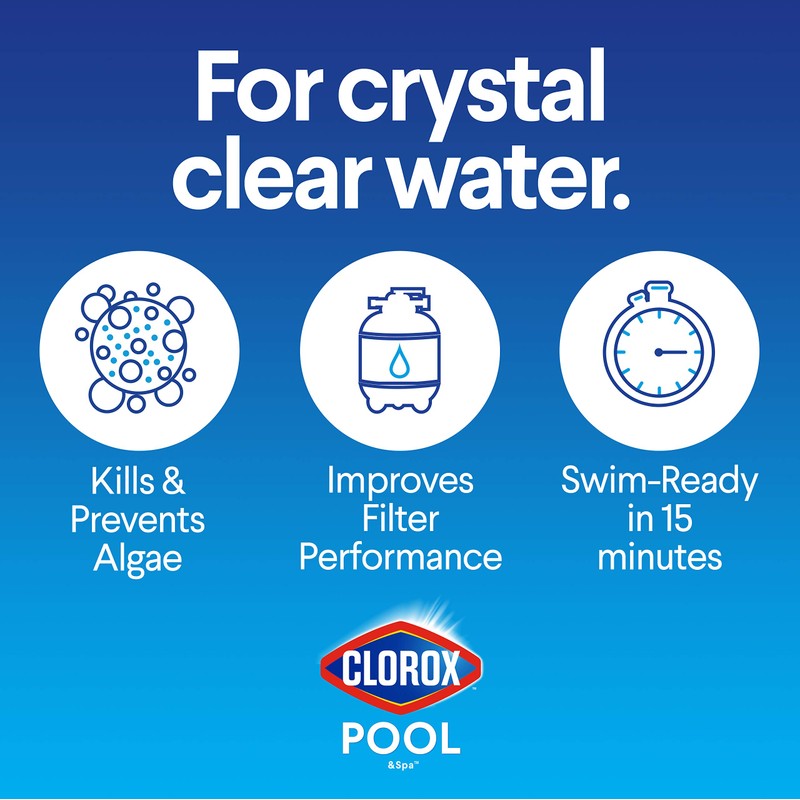 Clorox Pool&Spa 33512CLX Pool Shock XtraBlue (12 1-lb Bags), 12